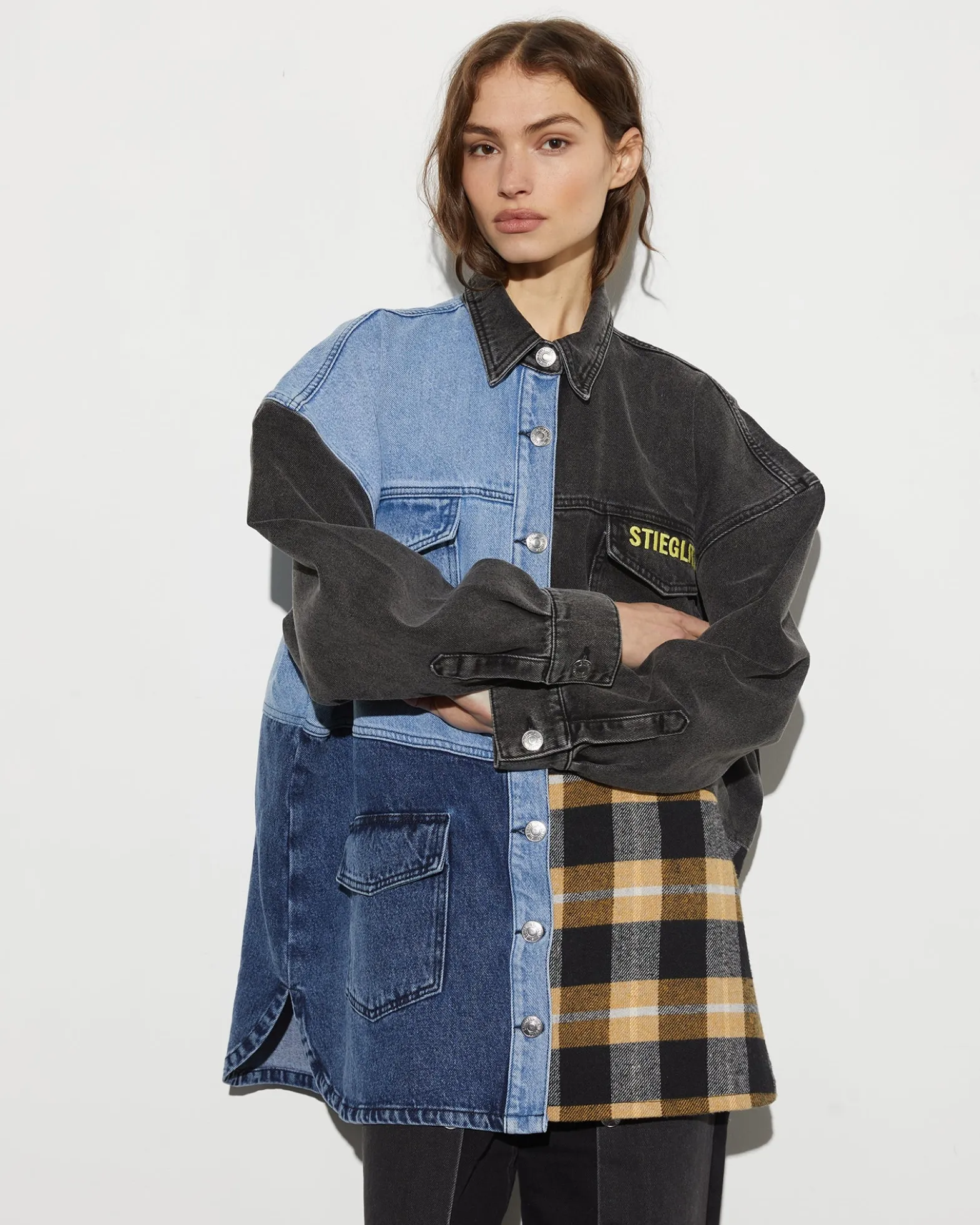 Alina Blouse | Denim Blue^STIEGLITZ Best Sale