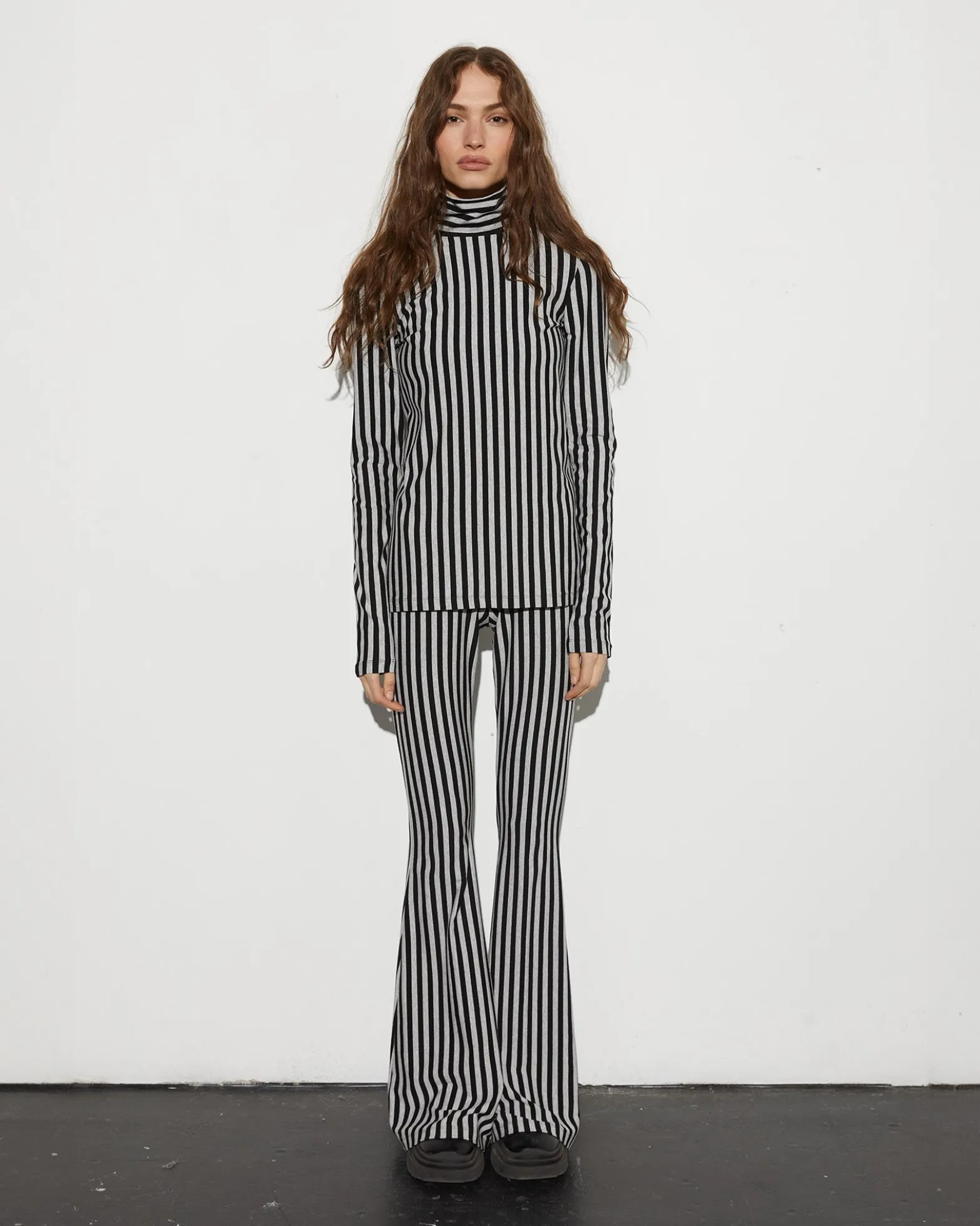 Ani Flared Leggings | Melange Grey^STIEGLITZ Clearance