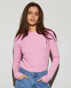 Basic Longsleeve Top | Pink^STIEGLITZ Store