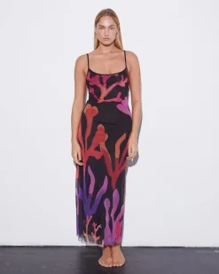 Corale Mesh Dress | Black^STIEGLITZ New