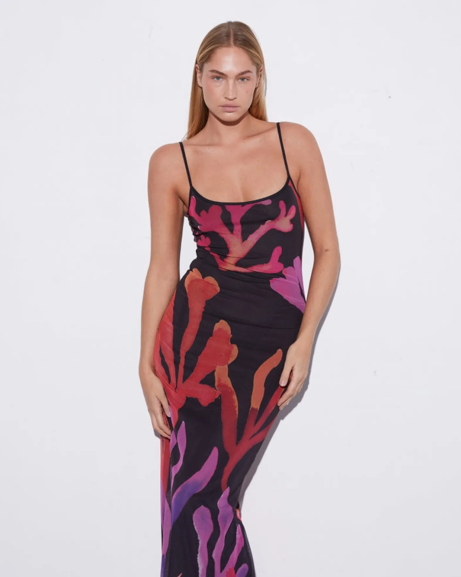 Corale Mesh Dress | Black^STIEGLITZ New