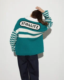 Kayden Crochet Jacket | Green^STIEGLITZ Best Sale