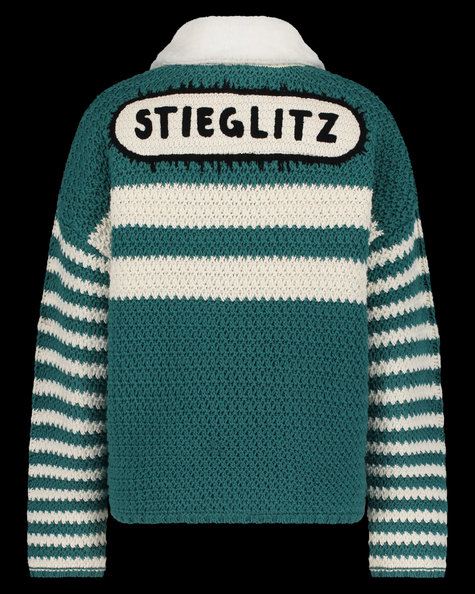 Kayden Crochet Jacket | Green^STIEGLITZ Best Sale