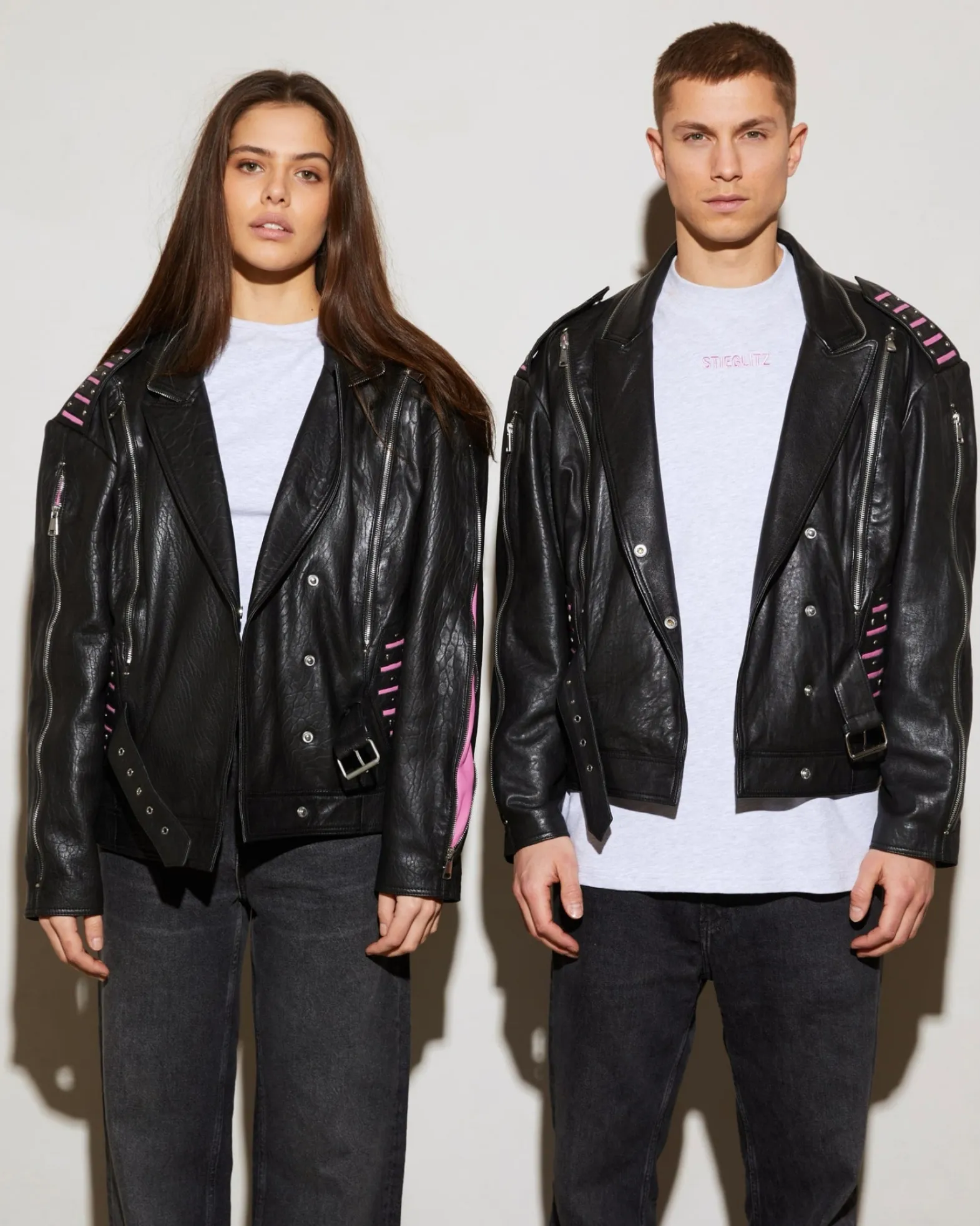 Leather Lola Biker Jacket | Black^STIEGLITZ Online