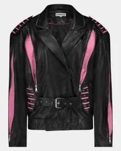 Leather Lola Biker Jacket | Black^STIEGLITZ Online