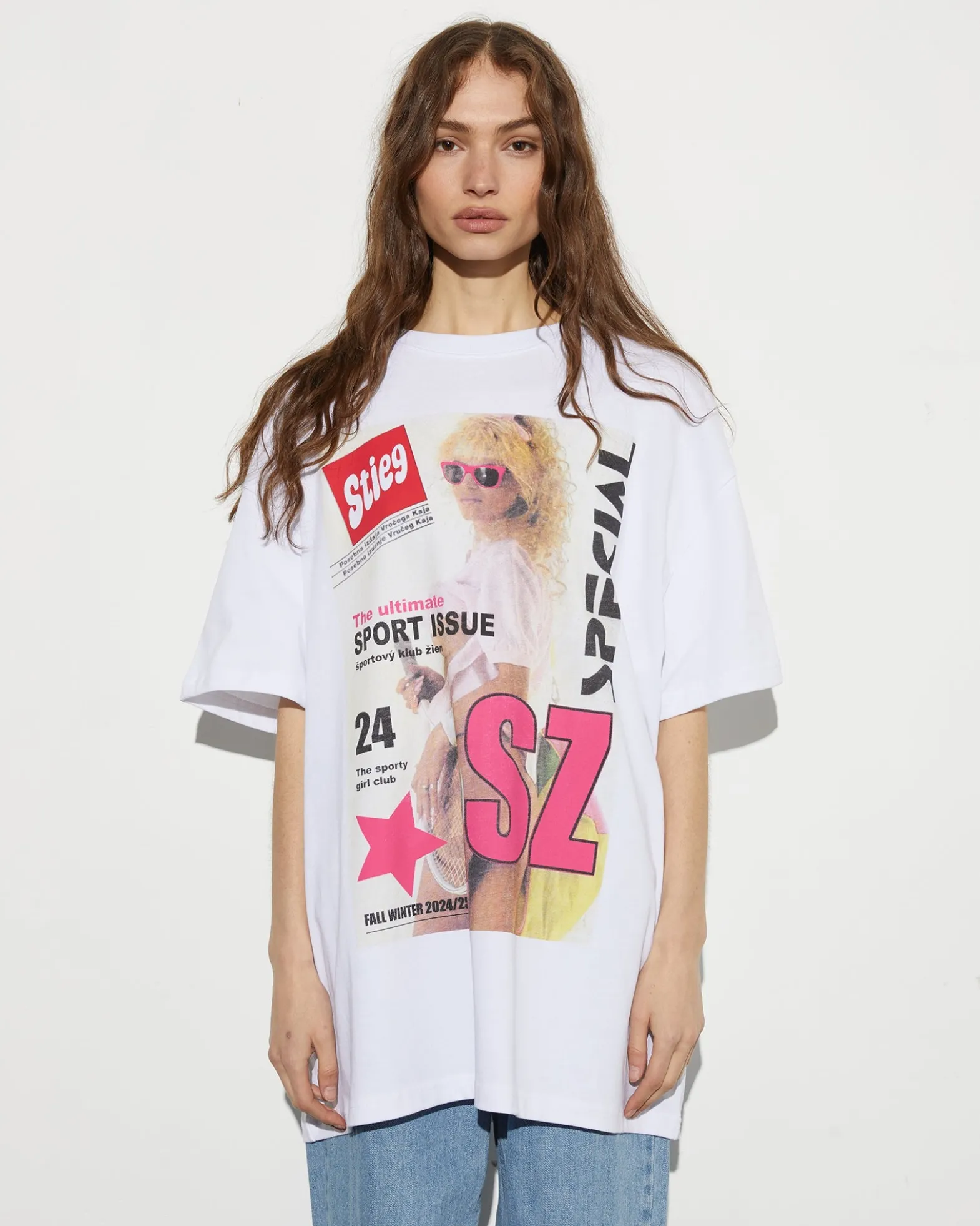 Lila Oversized T-shirt | White^STIEGLITZ Fashion