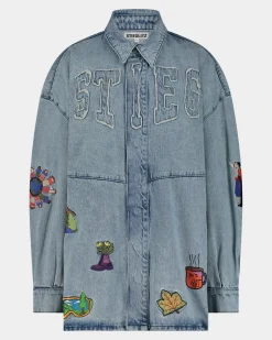 Luka Denim Blouse | Denim Blue^STIEGLITZ Fashion