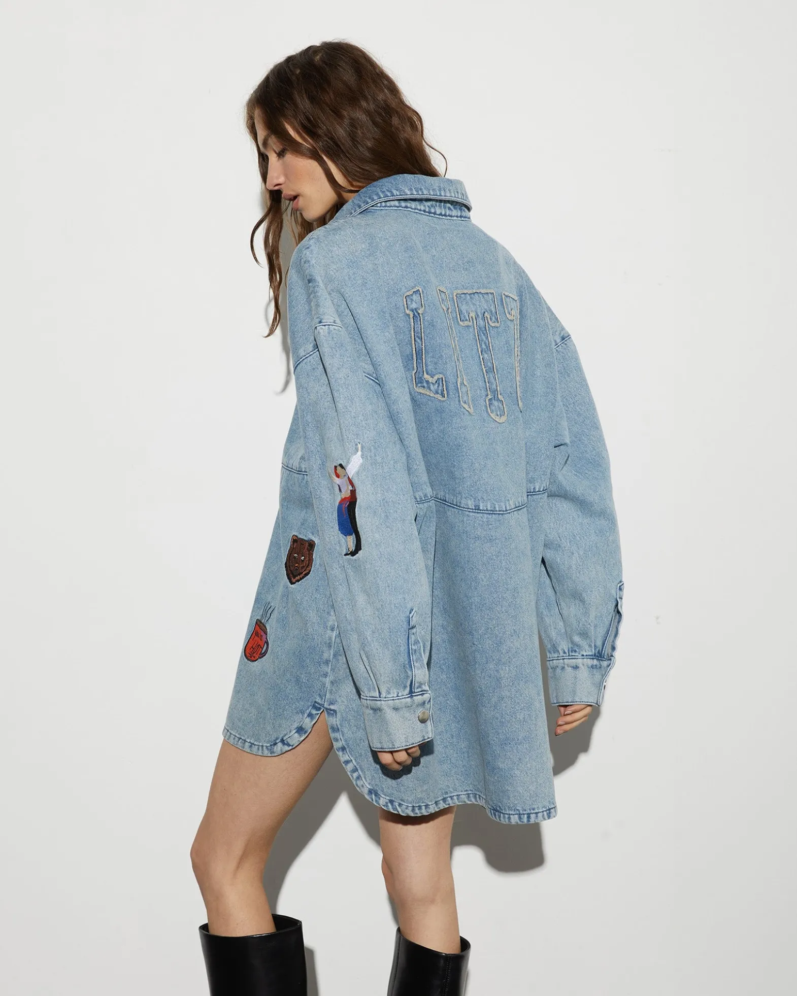 Luka Denim Blouse | Denim Blue^STIEGLITZ Fashion