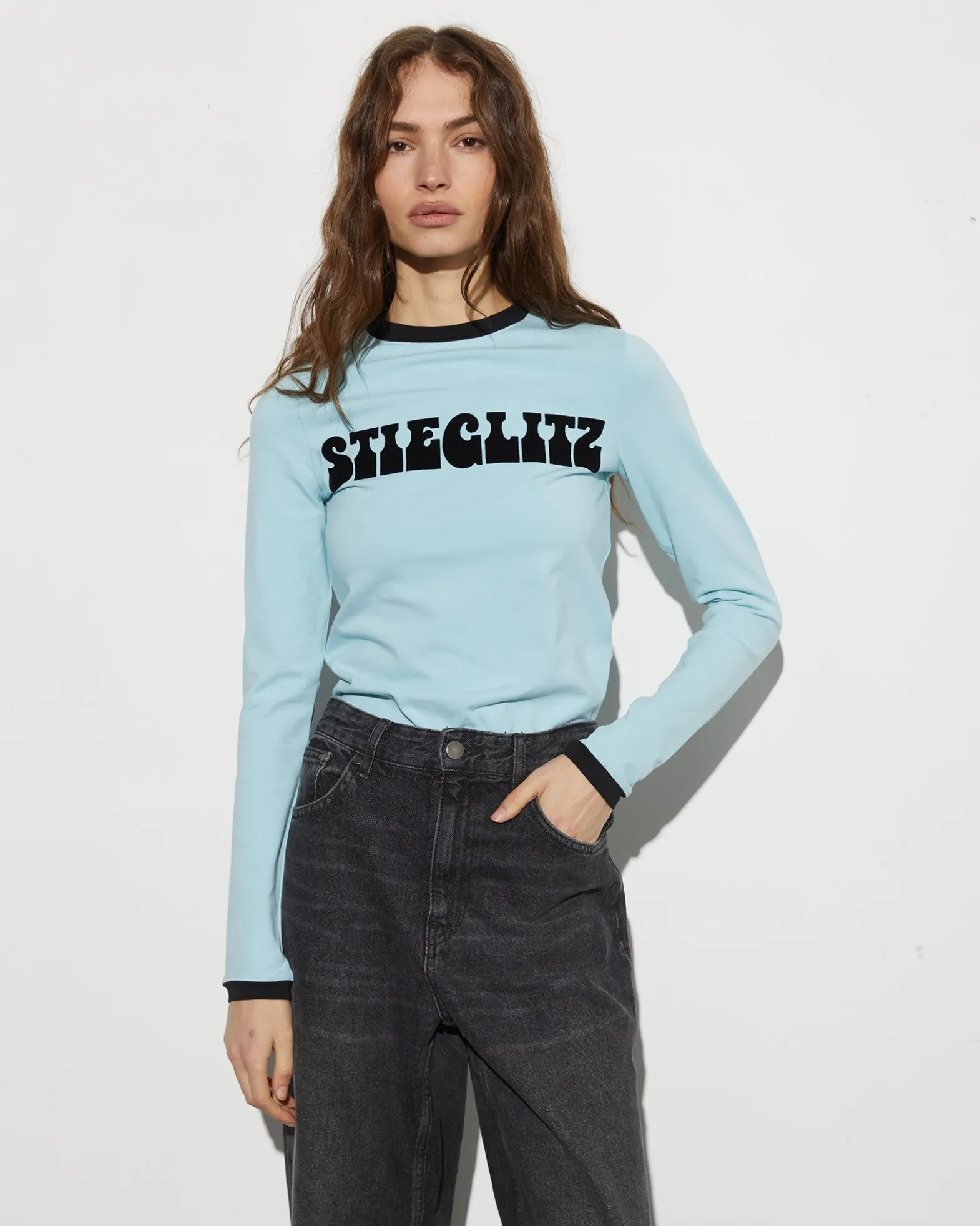 Mirka Longsleeve | Blue^STIEGLITZ Store