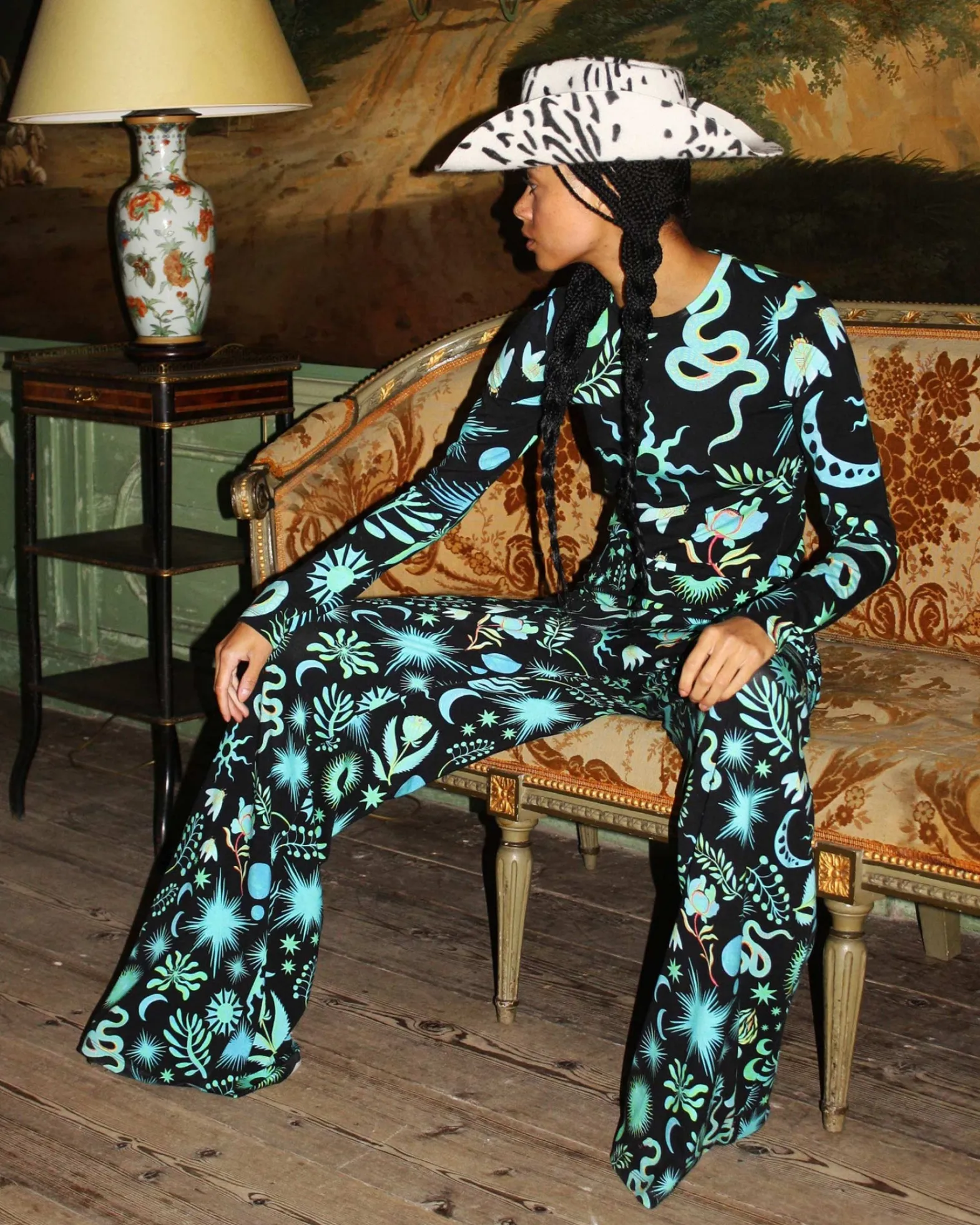 Rosa Stars Palazzos | Black^STIEGLITZ Discount