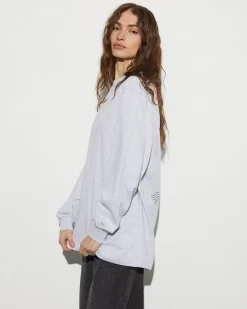 Tereza Skate Longsleeve | Melange Grey^STIEGLITZ Discount