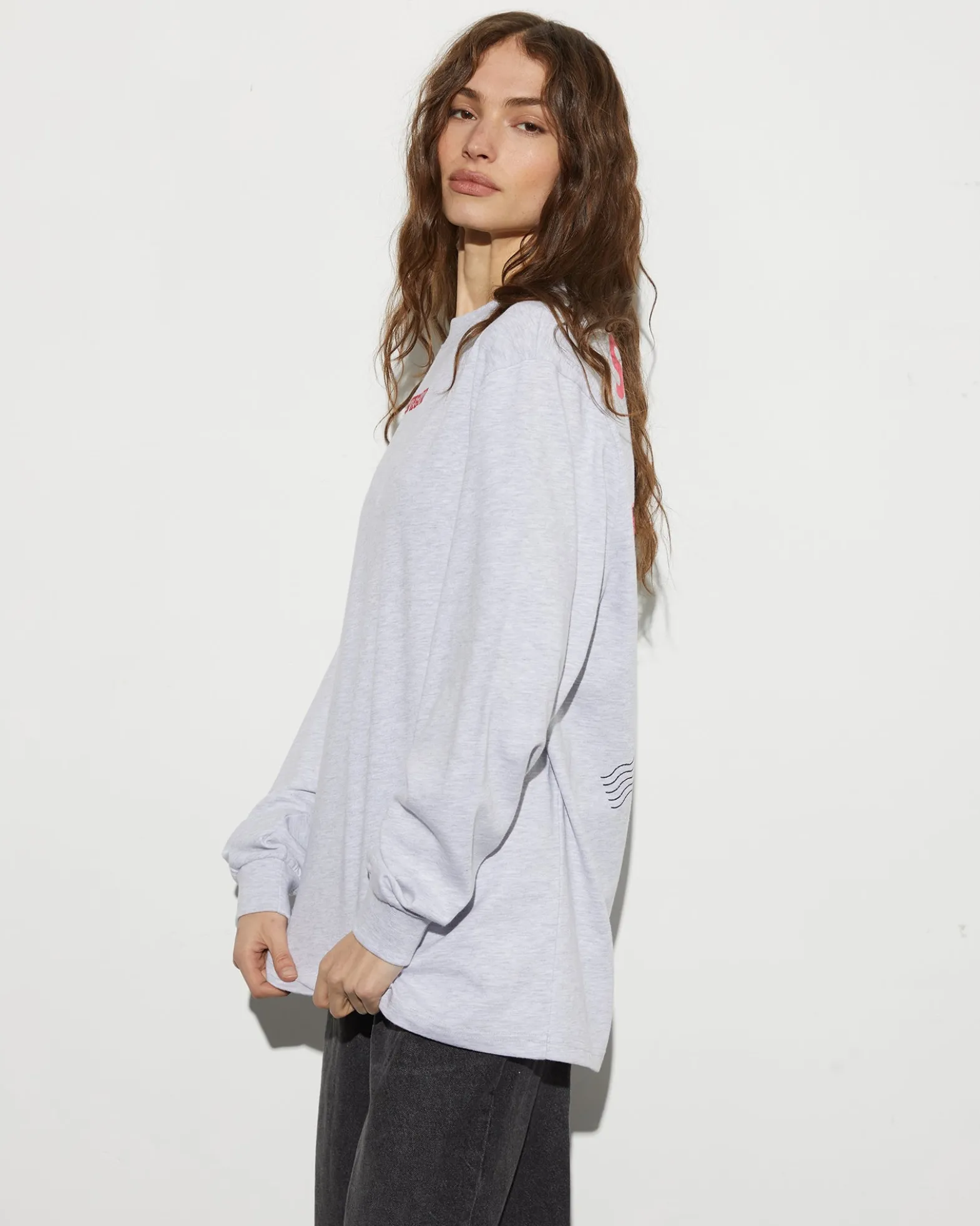 Tereza Skate Longsleeve | Melange Grey^STIEGLITZ Discount