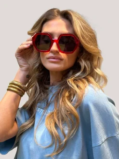 Ula Sunglasses | Red^STIEGLITZ Flash Sale