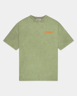 World Of Stieg Oversized T-shirt | Green^STIEGLITZ Discount