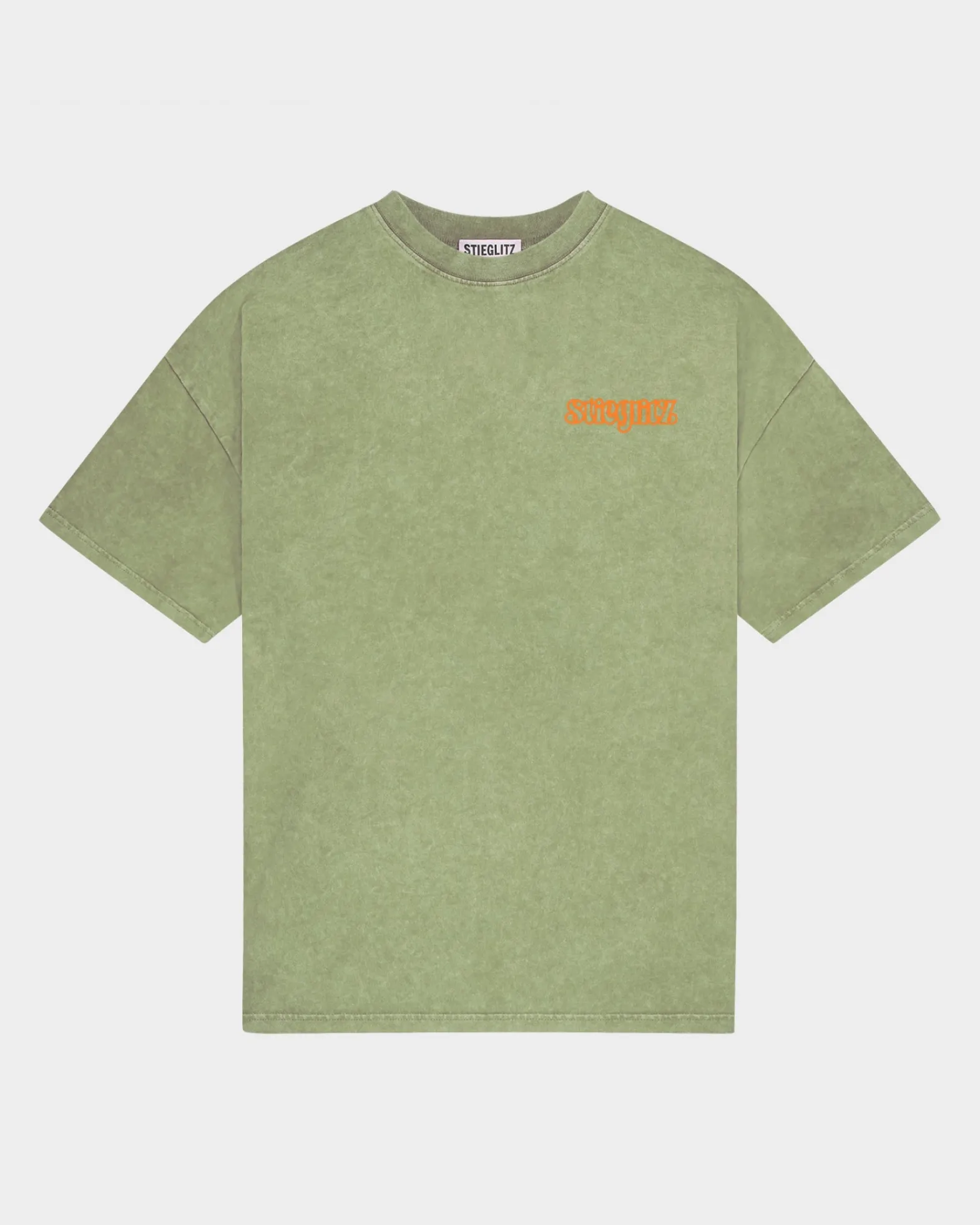World Of Stieg Oversized T-shirt | Green^STIEGLITZ Discount