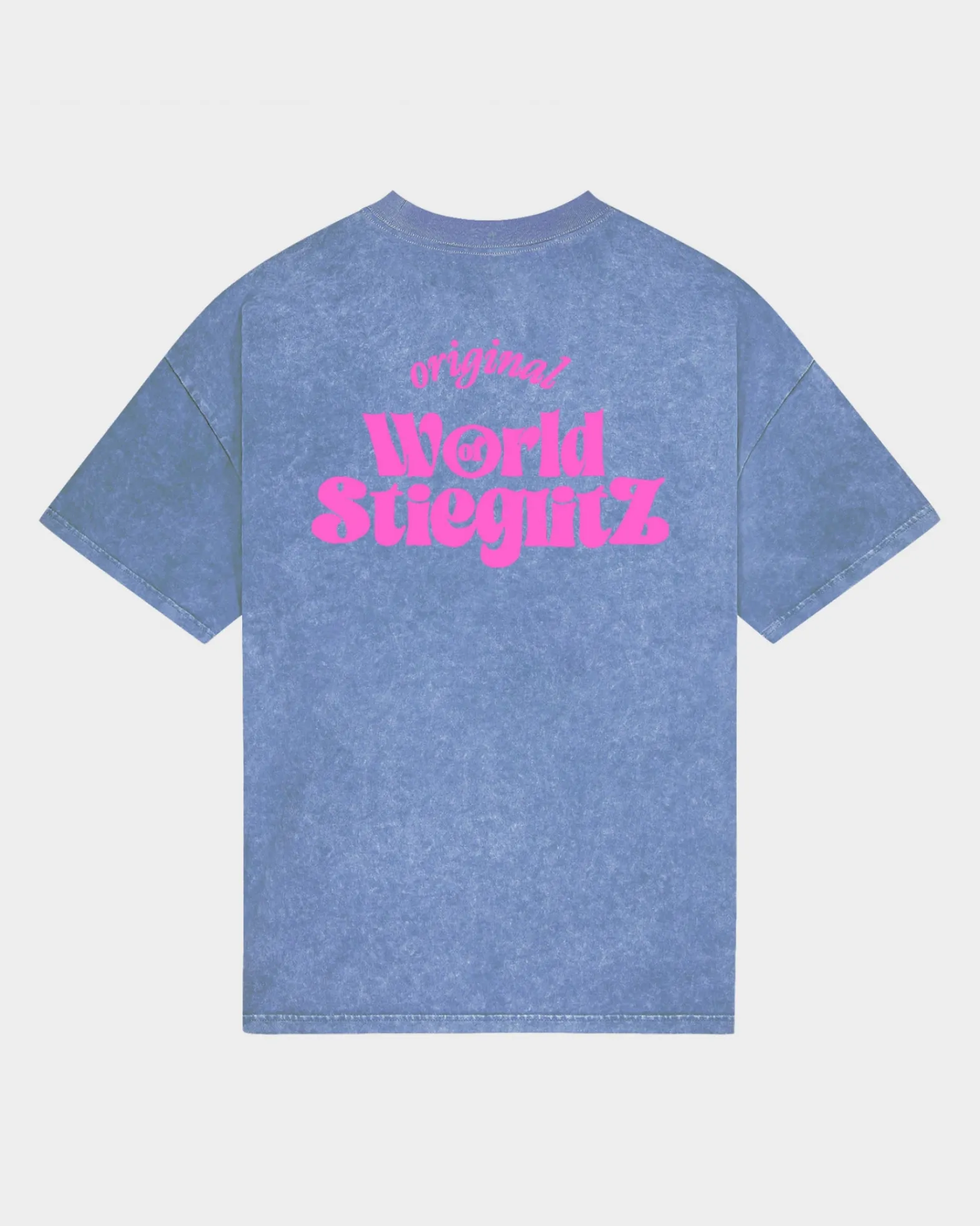 World Of Stieg Oversized T-shirt | Blue^STIEGLITZ Clearance