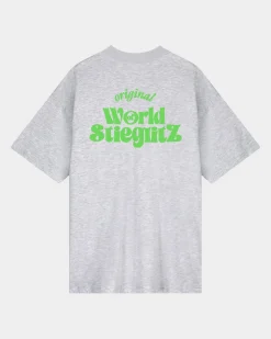 World Of Stieg Oversized T-shirt | Melange Grey^STIEGLITZ Cheap